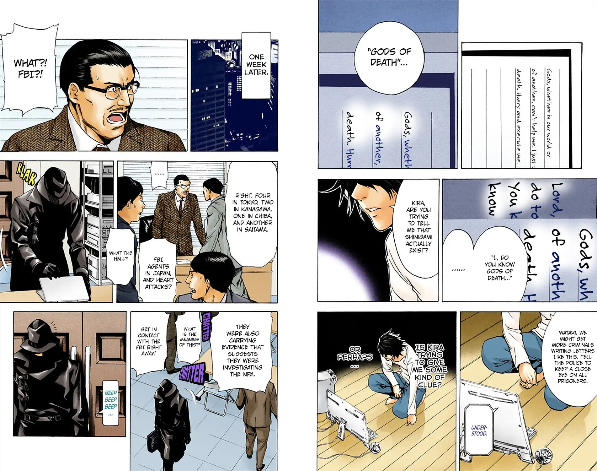 Read Death Note (Official Colored) ENGLISH Manga Online