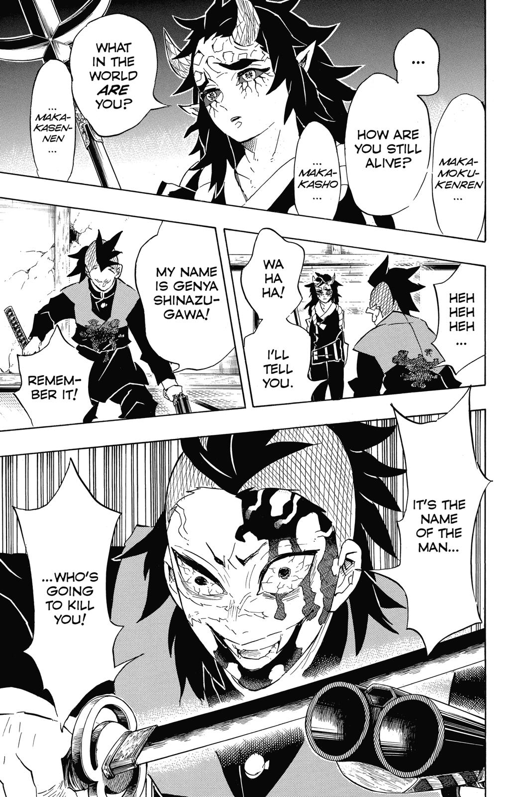 Read Demon Slayer Kimetsu no Yaiba ENGLISH Manga Online