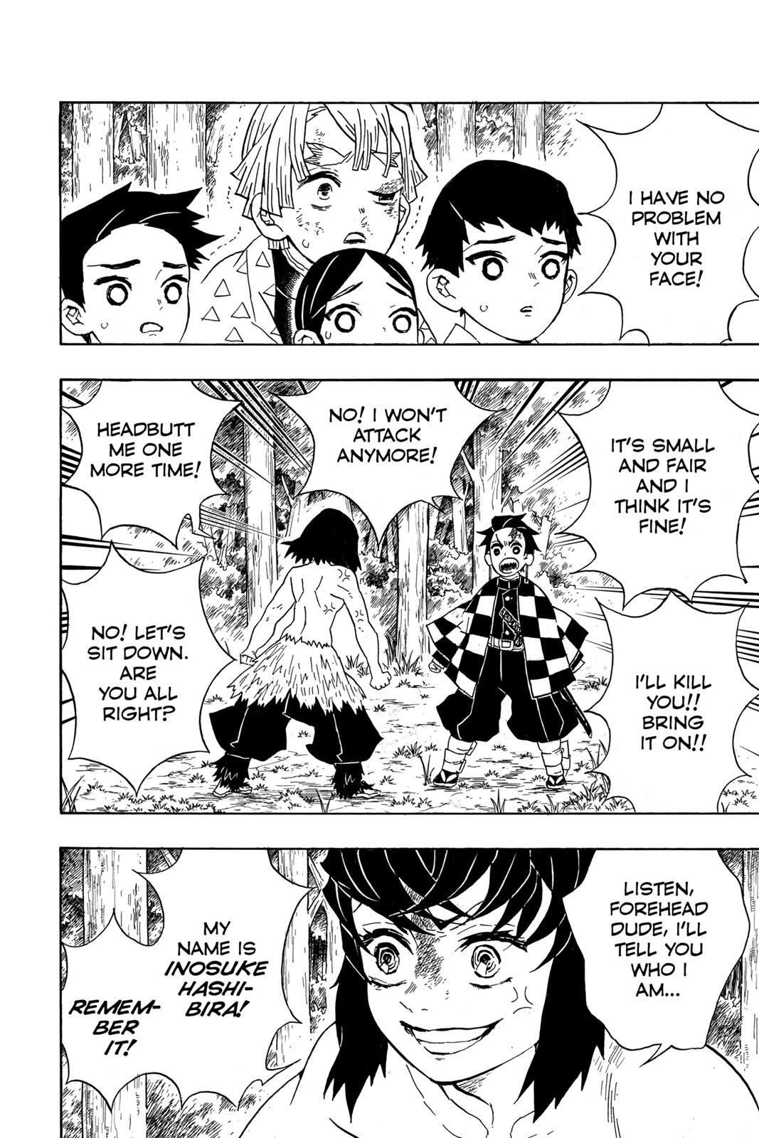 Read Demon Slayer Kimetsu no Yaiba ENGLISH Manga Online