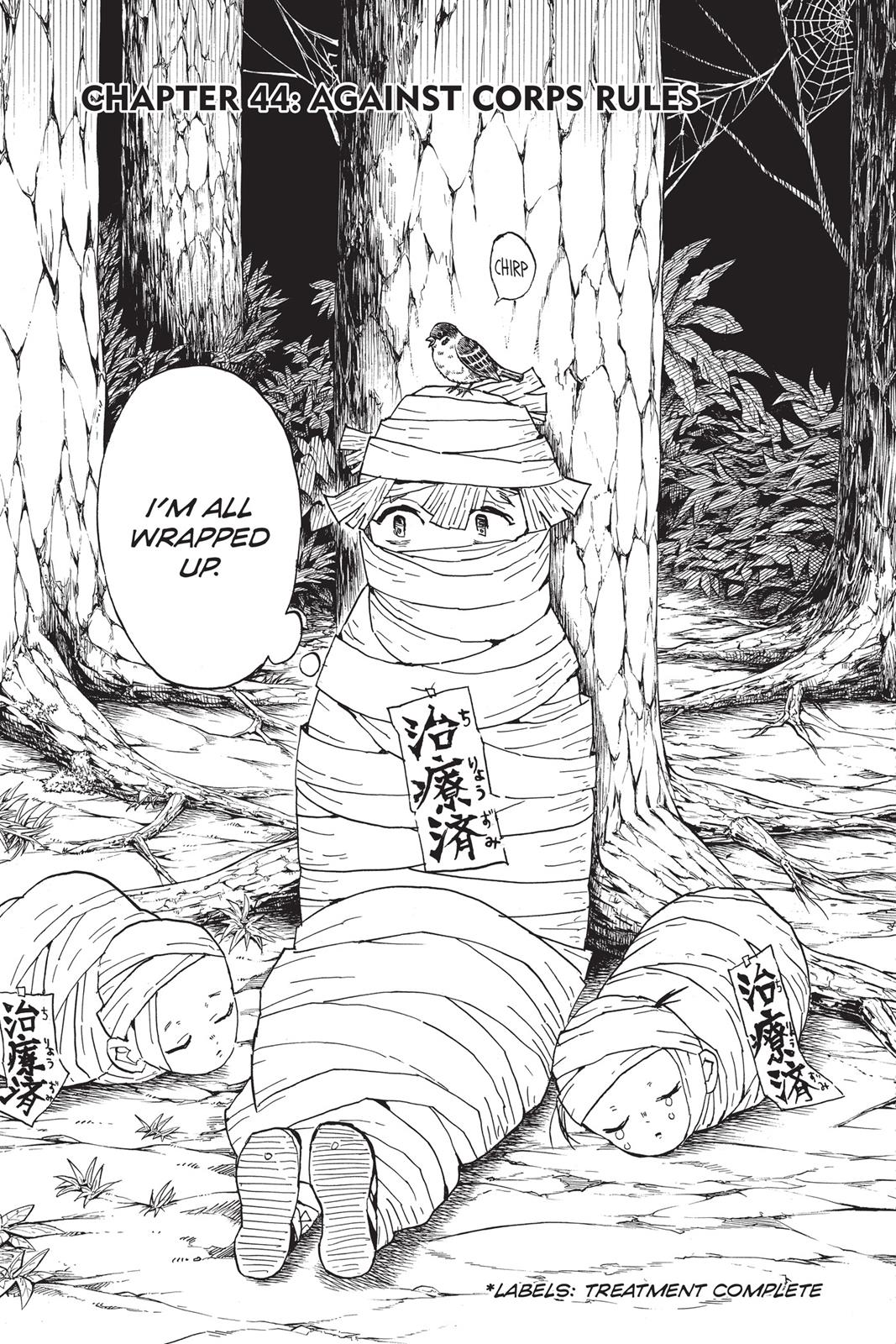 Read Demon Slayer Kimetsu no Yaiba ENGLISH Manga Online