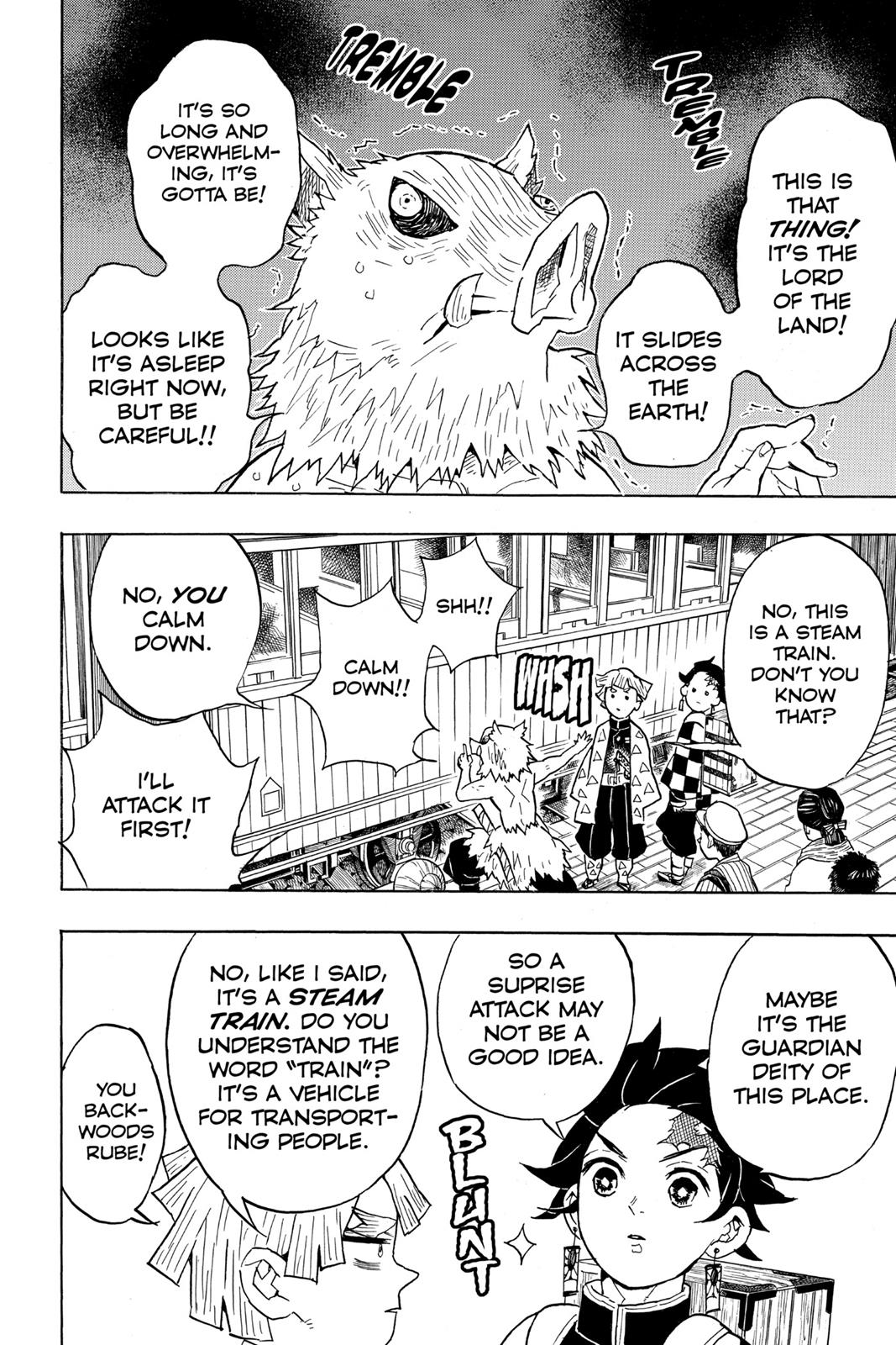 Read Demon Slayer Kimetsu no Yaiba ENGLISH Manga Online