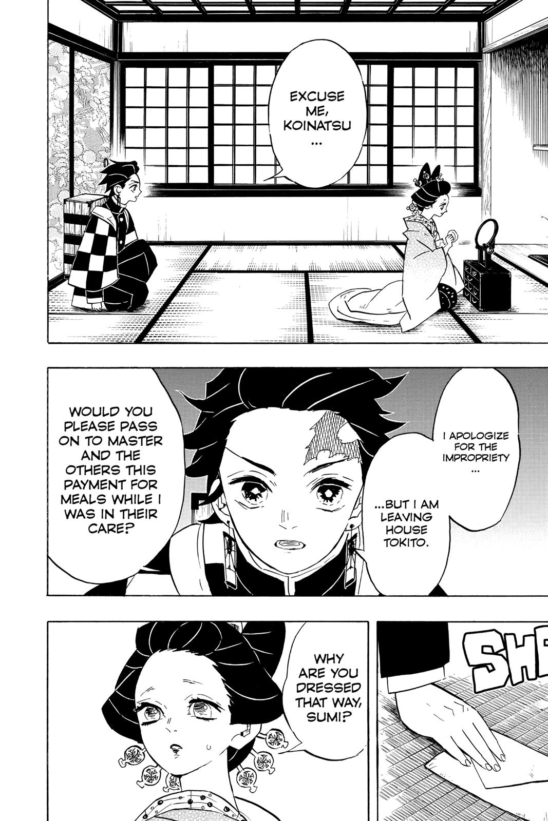 Read Demon Slayer Kimetsu no Yaiba ENGLISH Manga Online