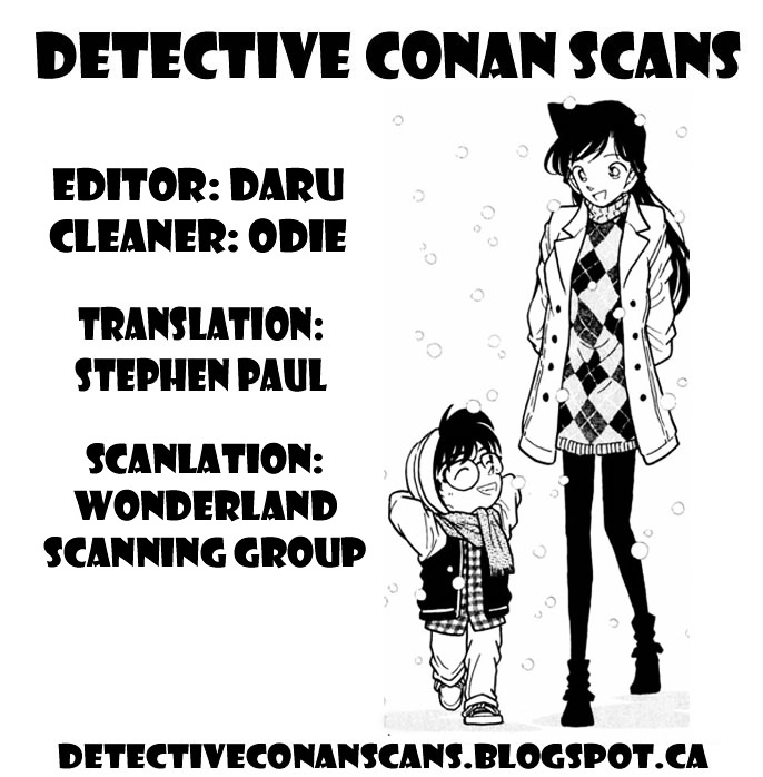 Read Detective Conan ENGLISH Manga Online