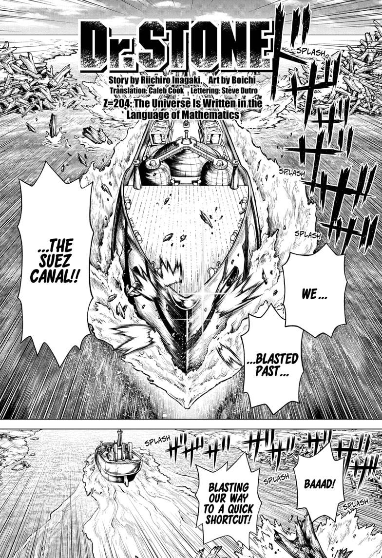 Read Dr. STONE ENGLISH Manga Online