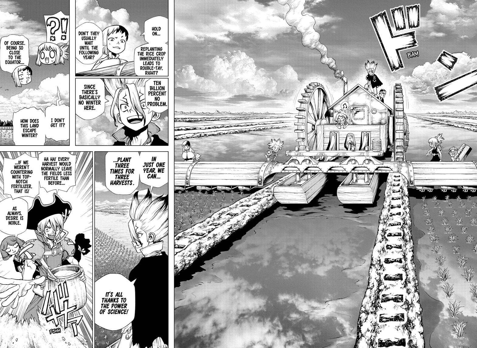 Read Dr. STONE ENGLISH Manga Online