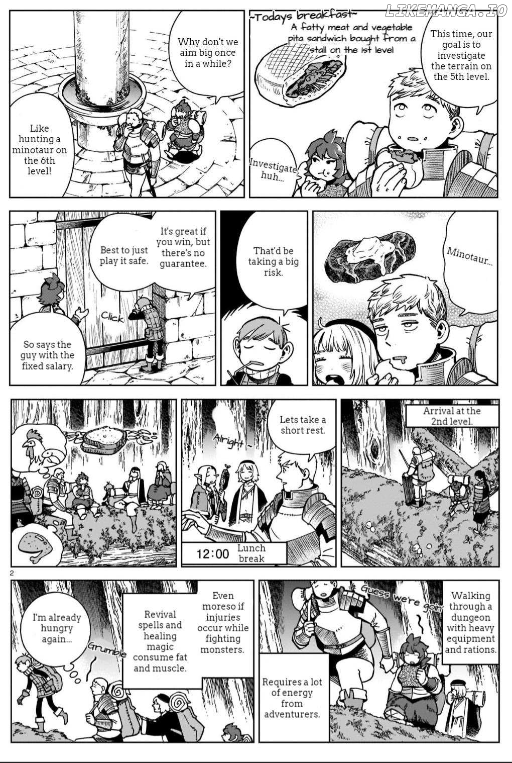 Read Dungeon Meshi ENGLISH Manga Online