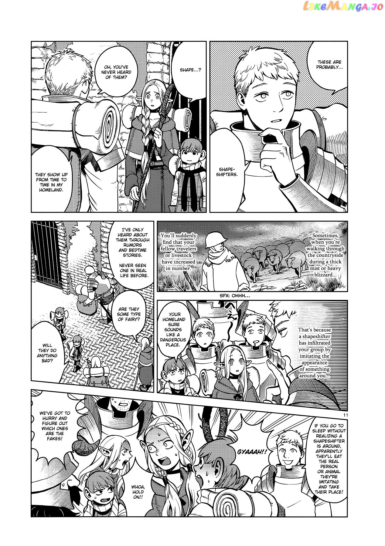 Read Dungeon Meshi ENGLISH Manga Online