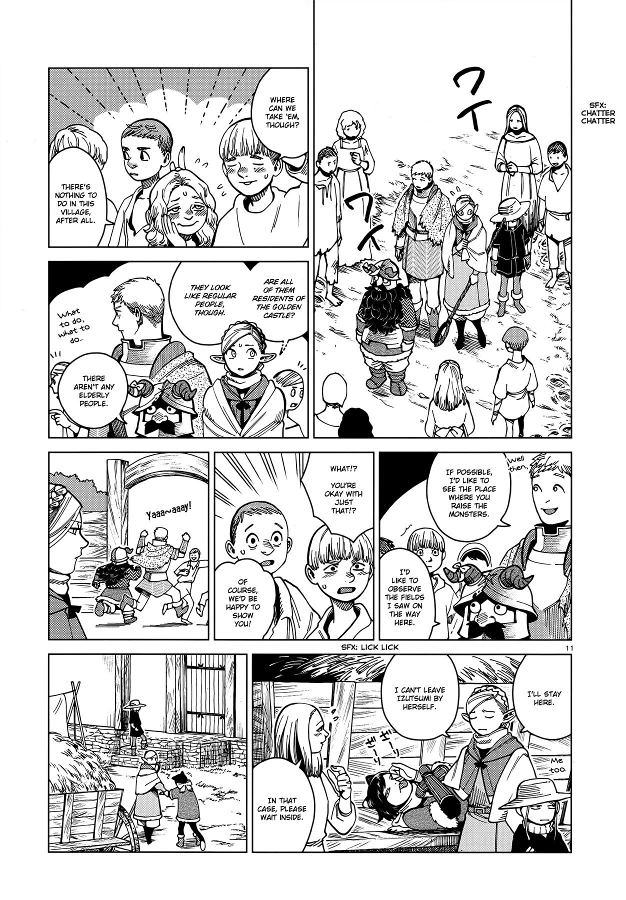 Read Dungeon Meshi ENGLISH Manga Online