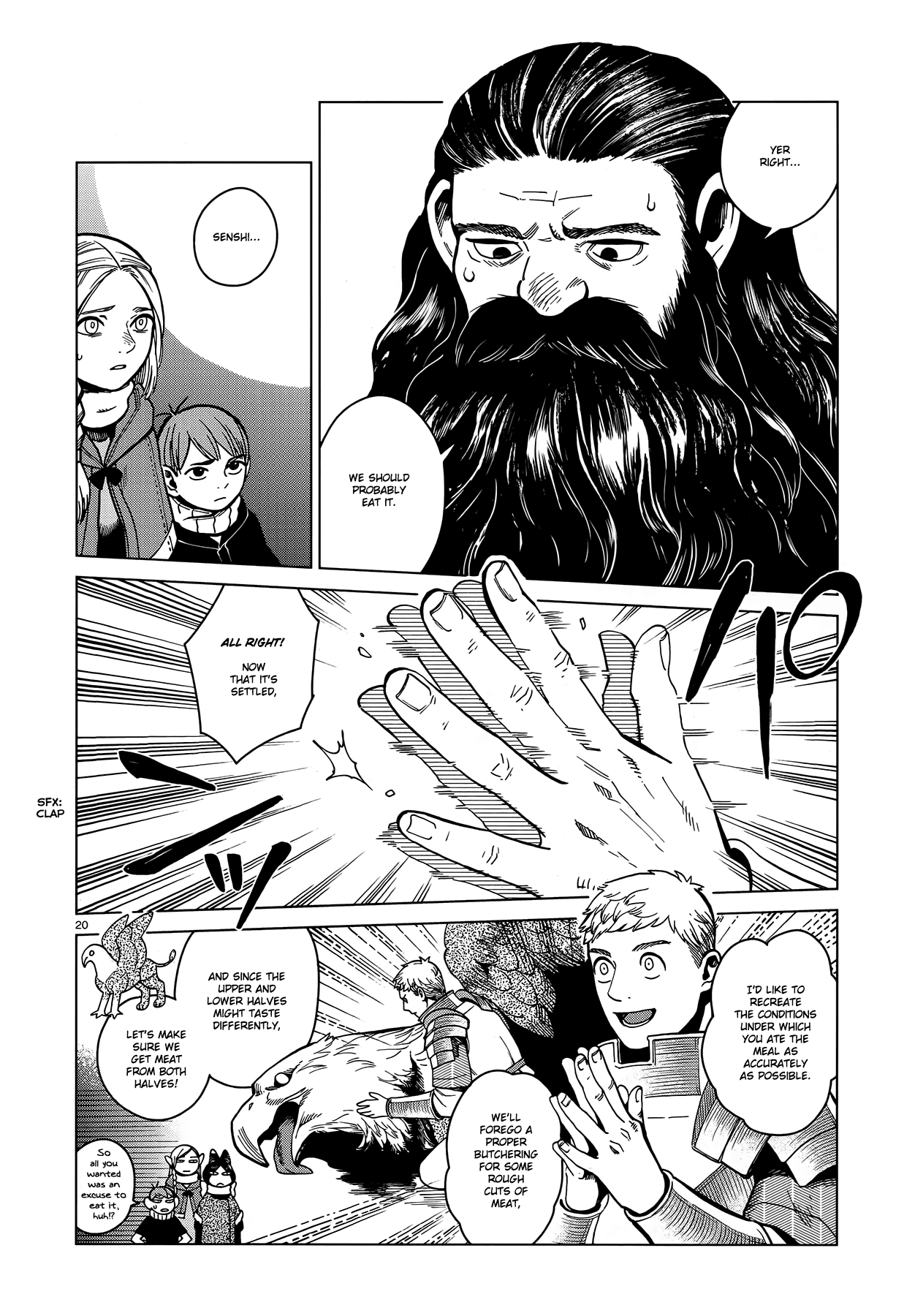Read Dungeon Meshi ENGLISH Manga Online