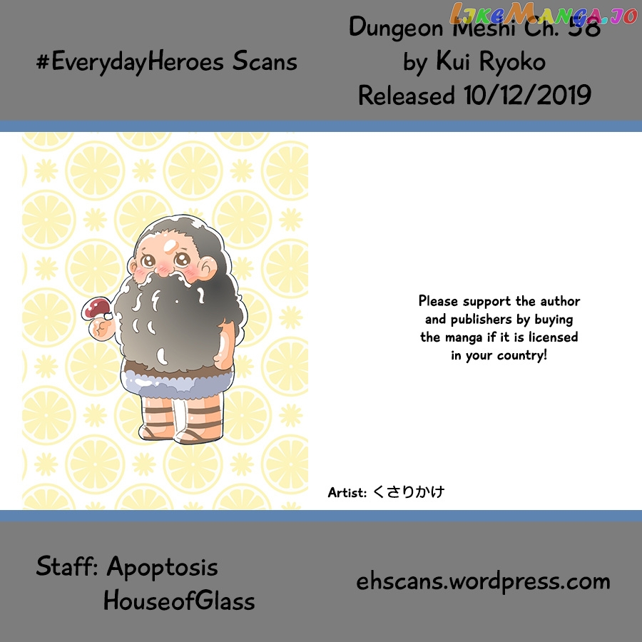 Read Dungeon Meshi ENGLISH Manga Online