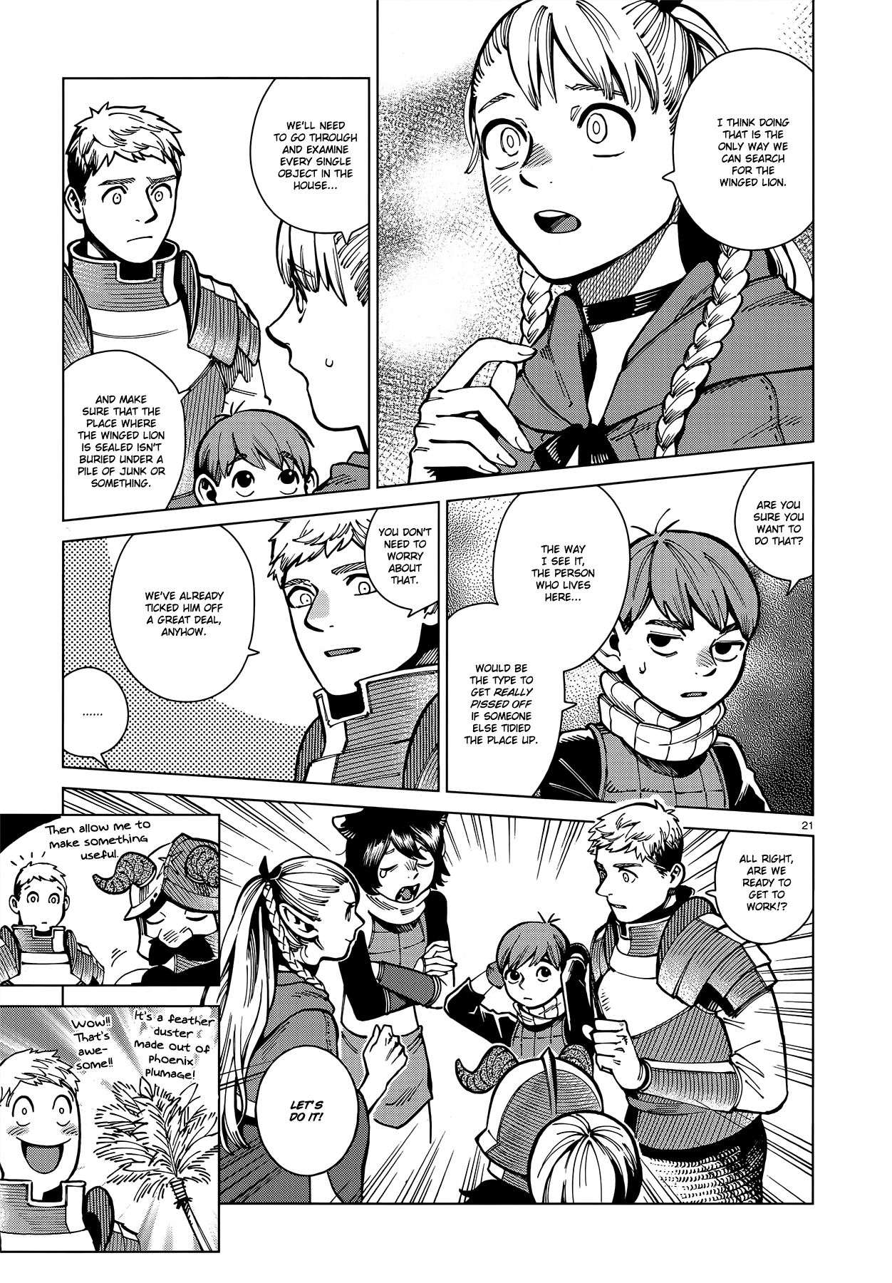 Read Dungeon Meshi ENGLISH Manga Online