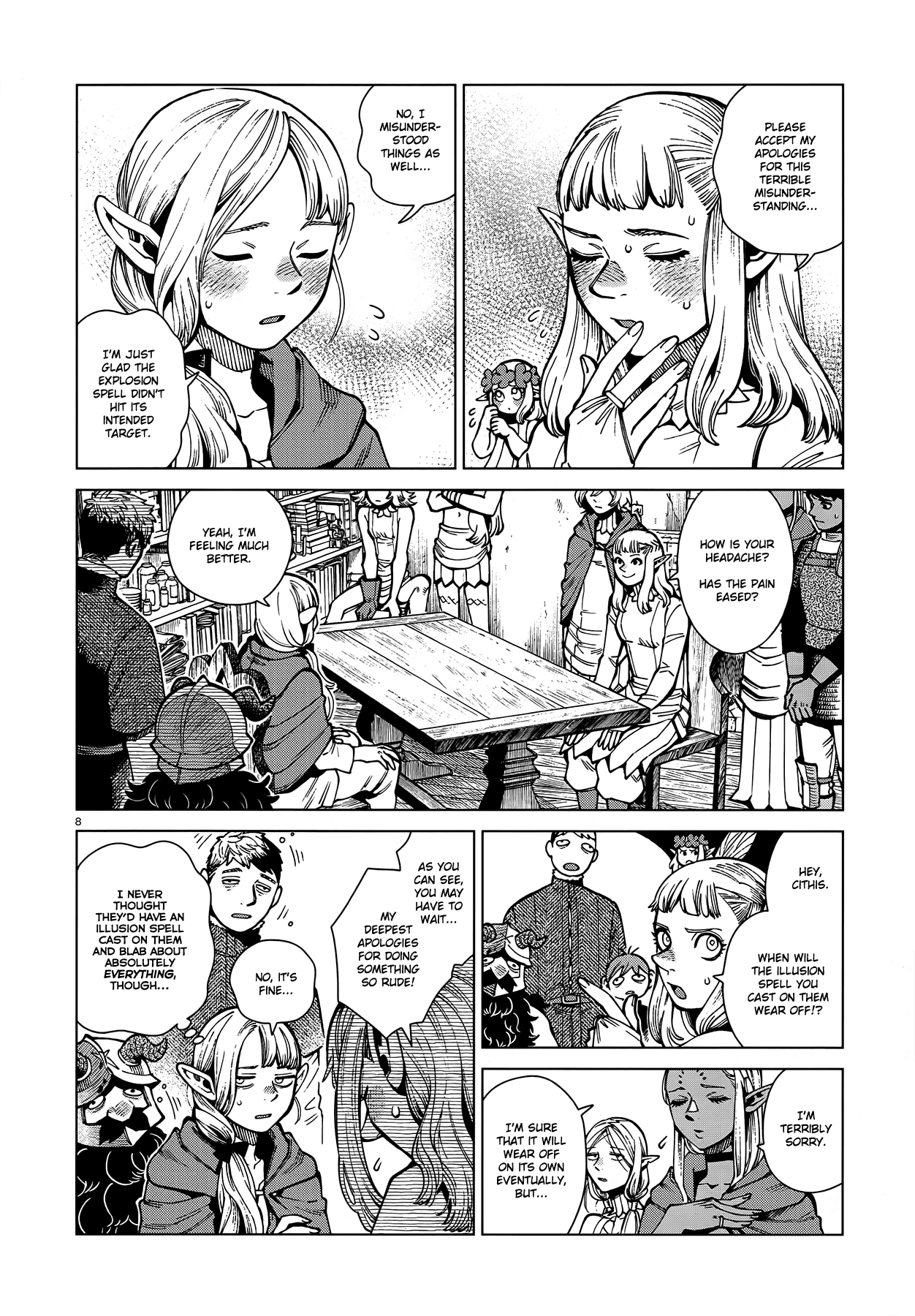 Read Dungeon Meshi ENGLISH Manga Online
