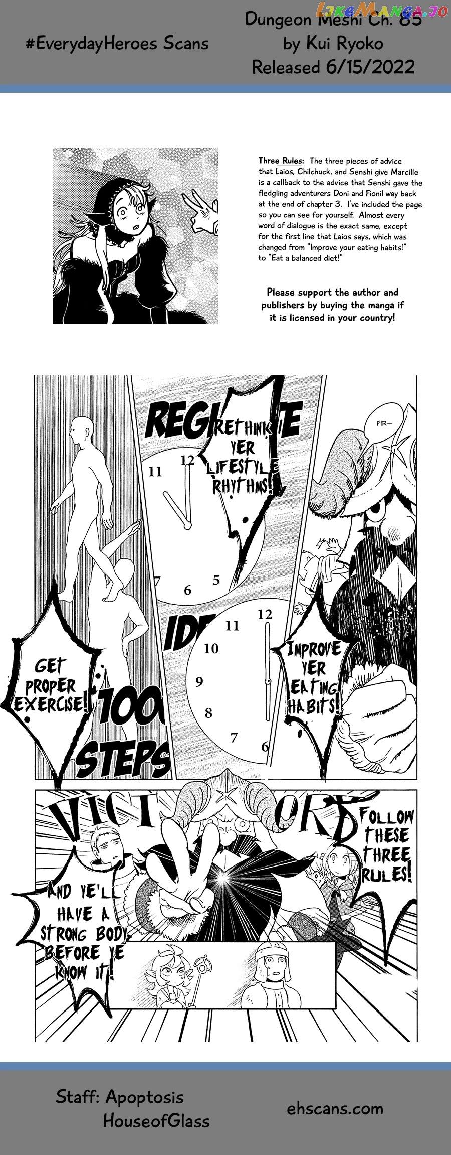 Read Dungeon Meshi ENGLISH Manga Online