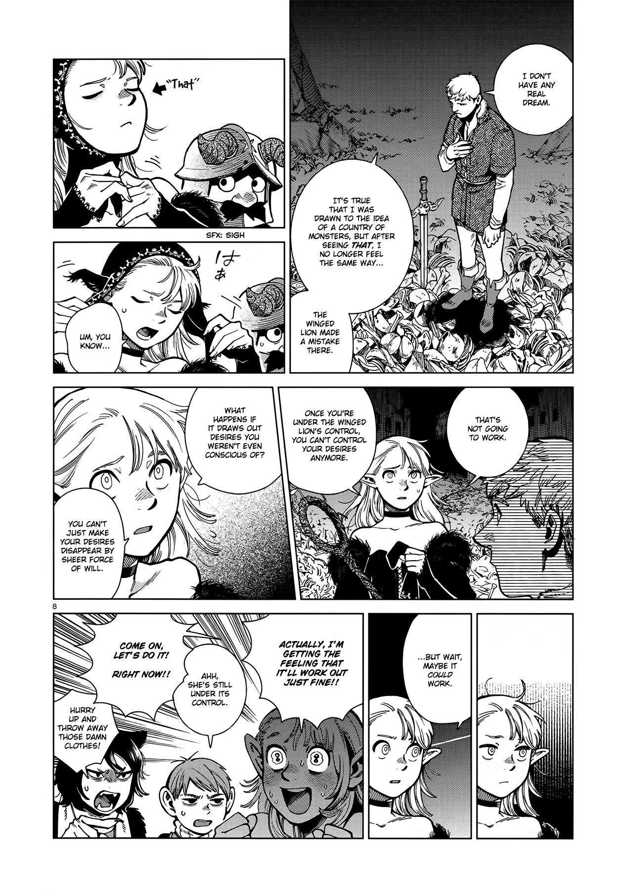 Read Dungeon Meshi ENGLISH Manga Online