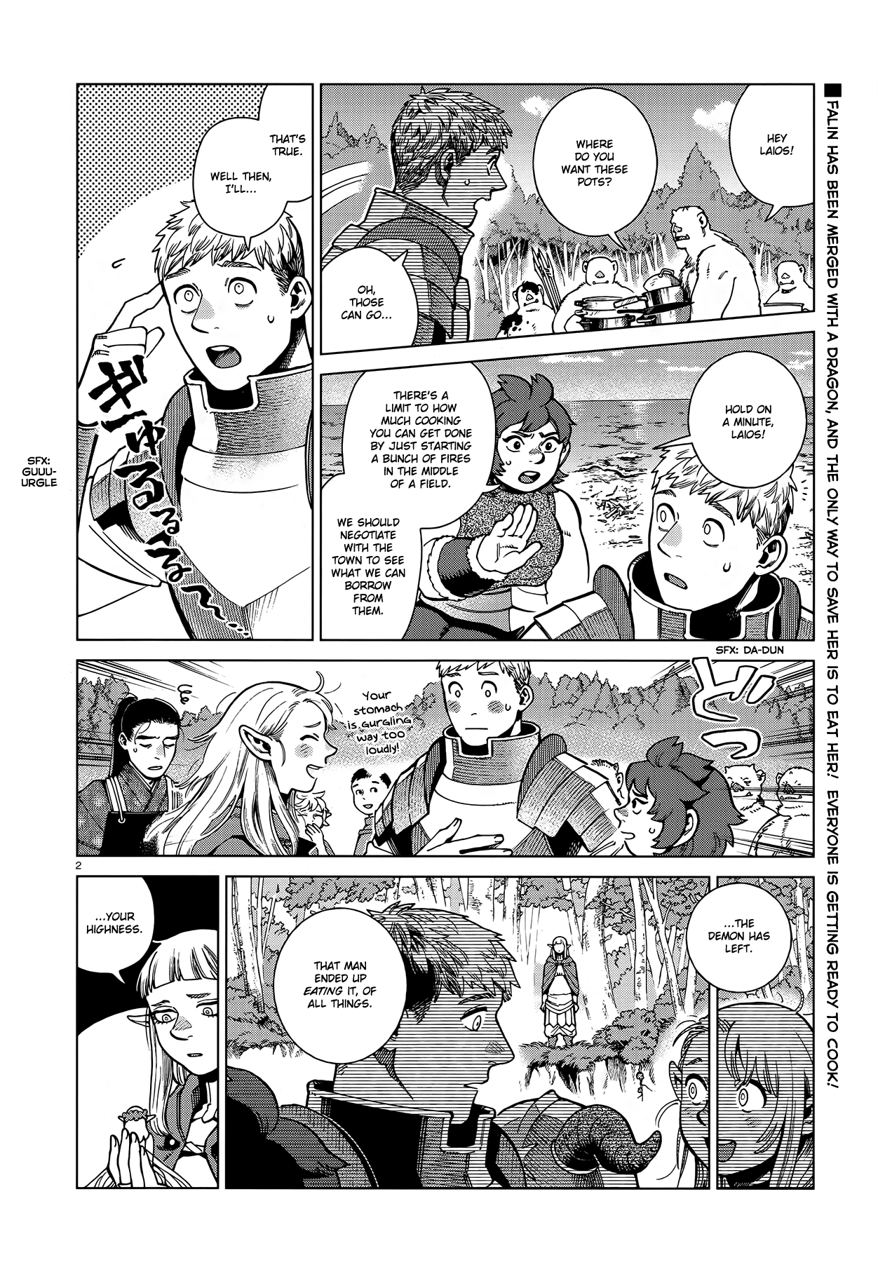 Read Dungeon Meshi ENGLISH Manga Online