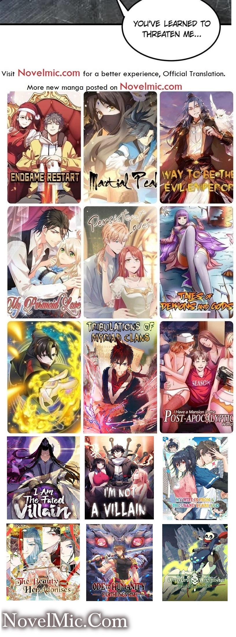 Read Endgame Restart ENGLISH Manga Online