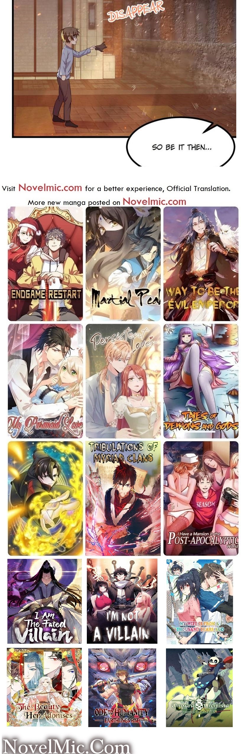 Read Endgame Restart ENGLISH Manga Online