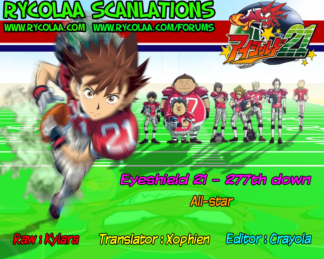 Read Eyeshield 21 ENGLISH Manga Online