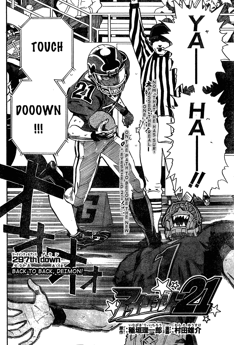 Read Eyeshield 21 ENGLISH Manga Online