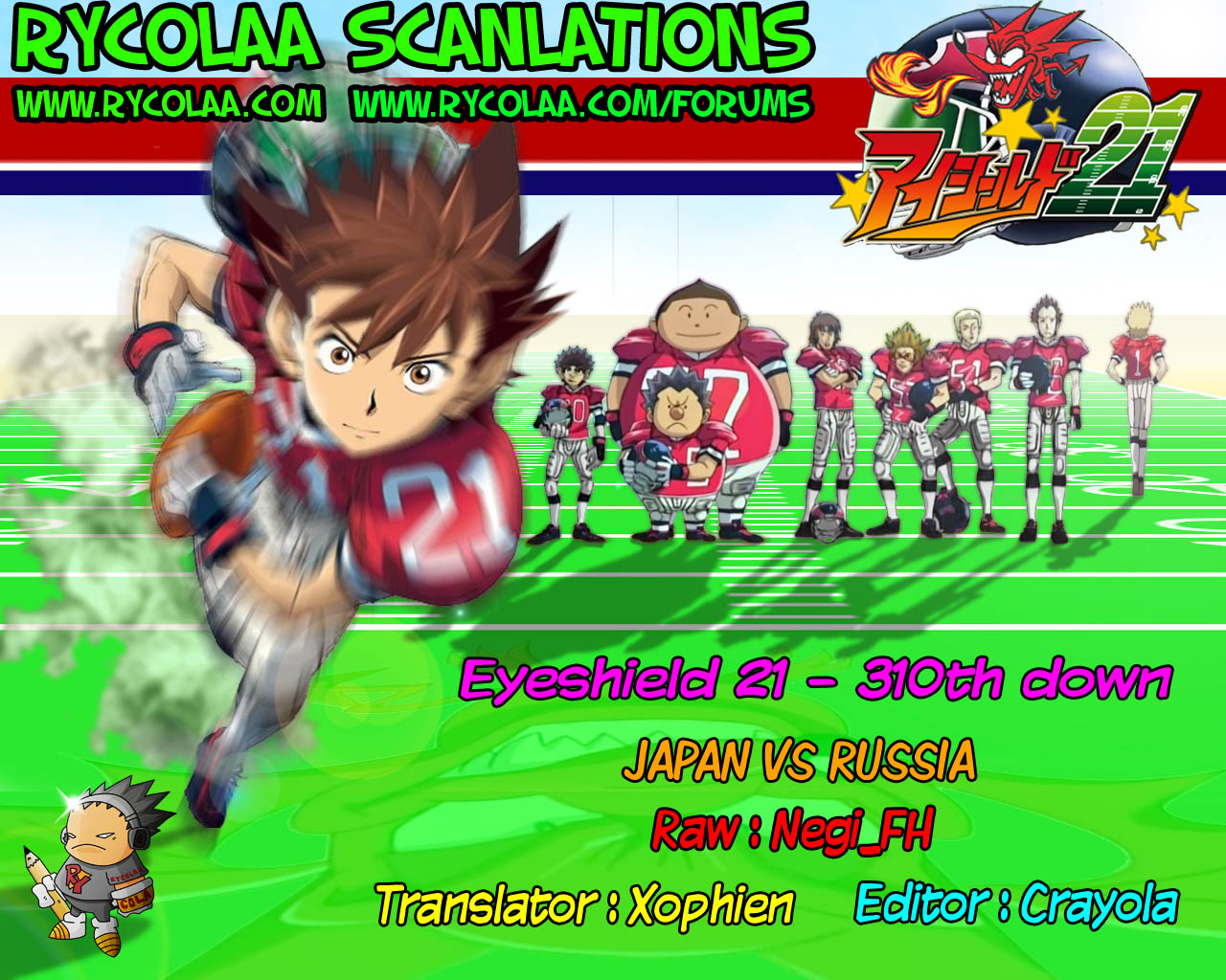 Read Eyeshield 21 ENGLISH Manga Online