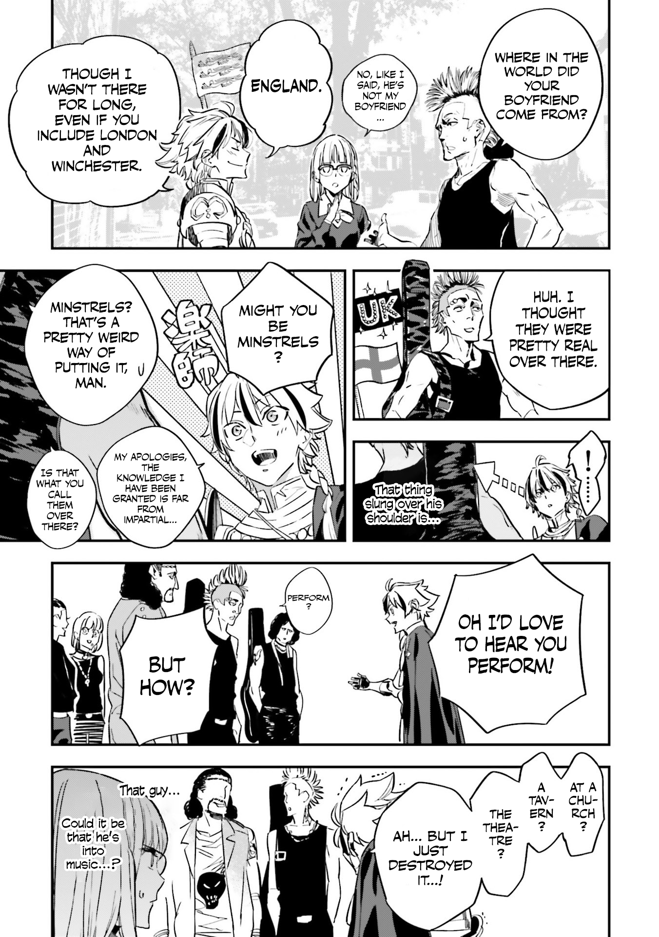 Read Fate Strange Fake ENGLISH Manga Online