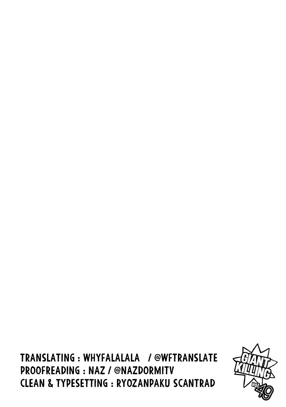 Read Giant Killing ENGLISH Manga Online