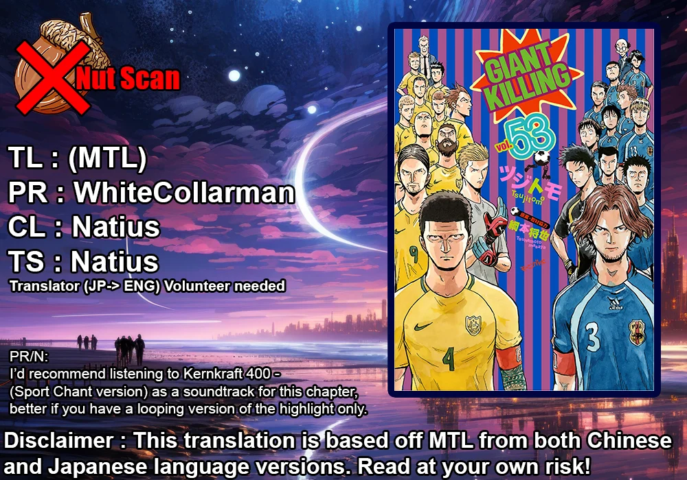 Read Giant Killing ENGLISH Manga Online