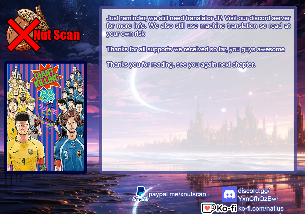 Read Giant Killing ENGLISH Manga Online