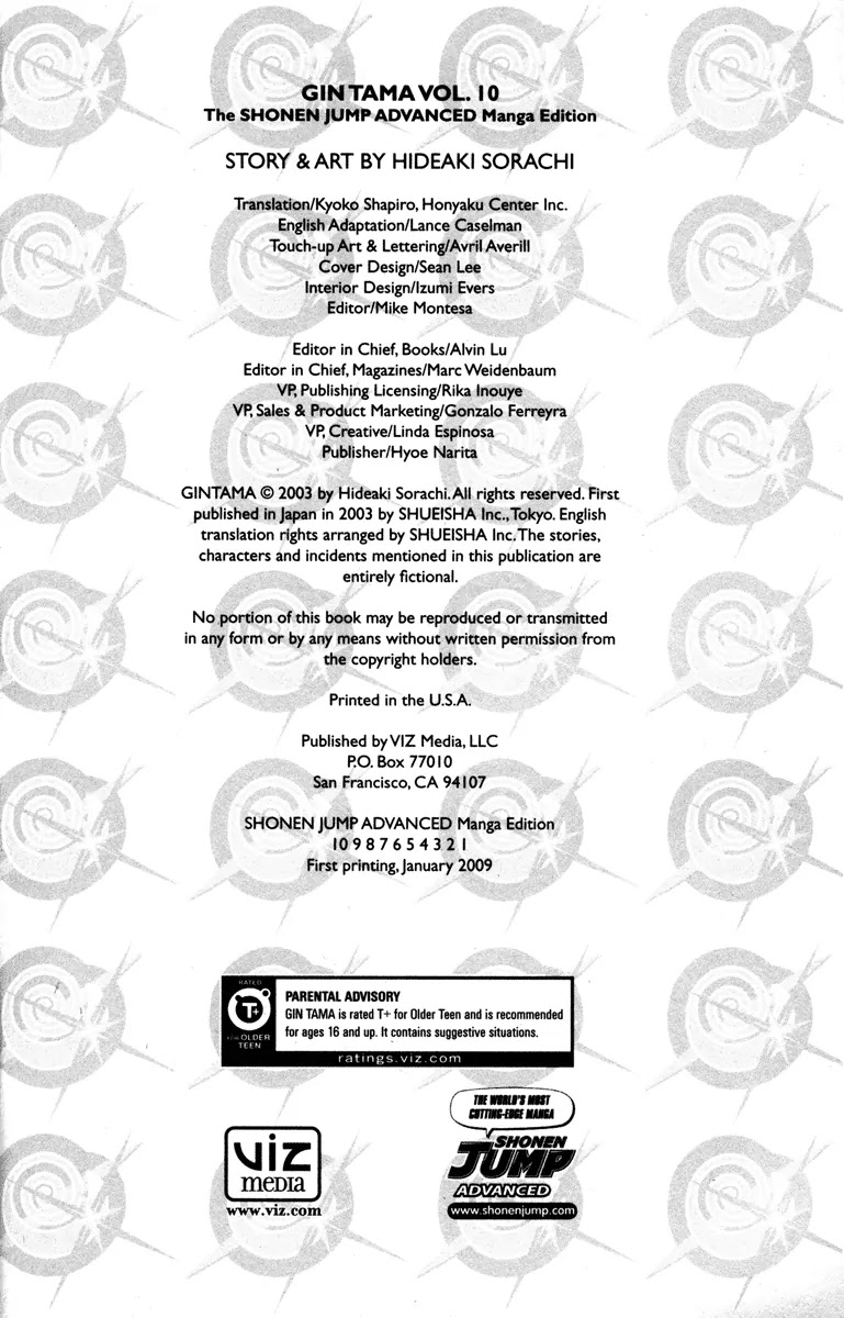 Read Gintama ENGLISH Manga Online