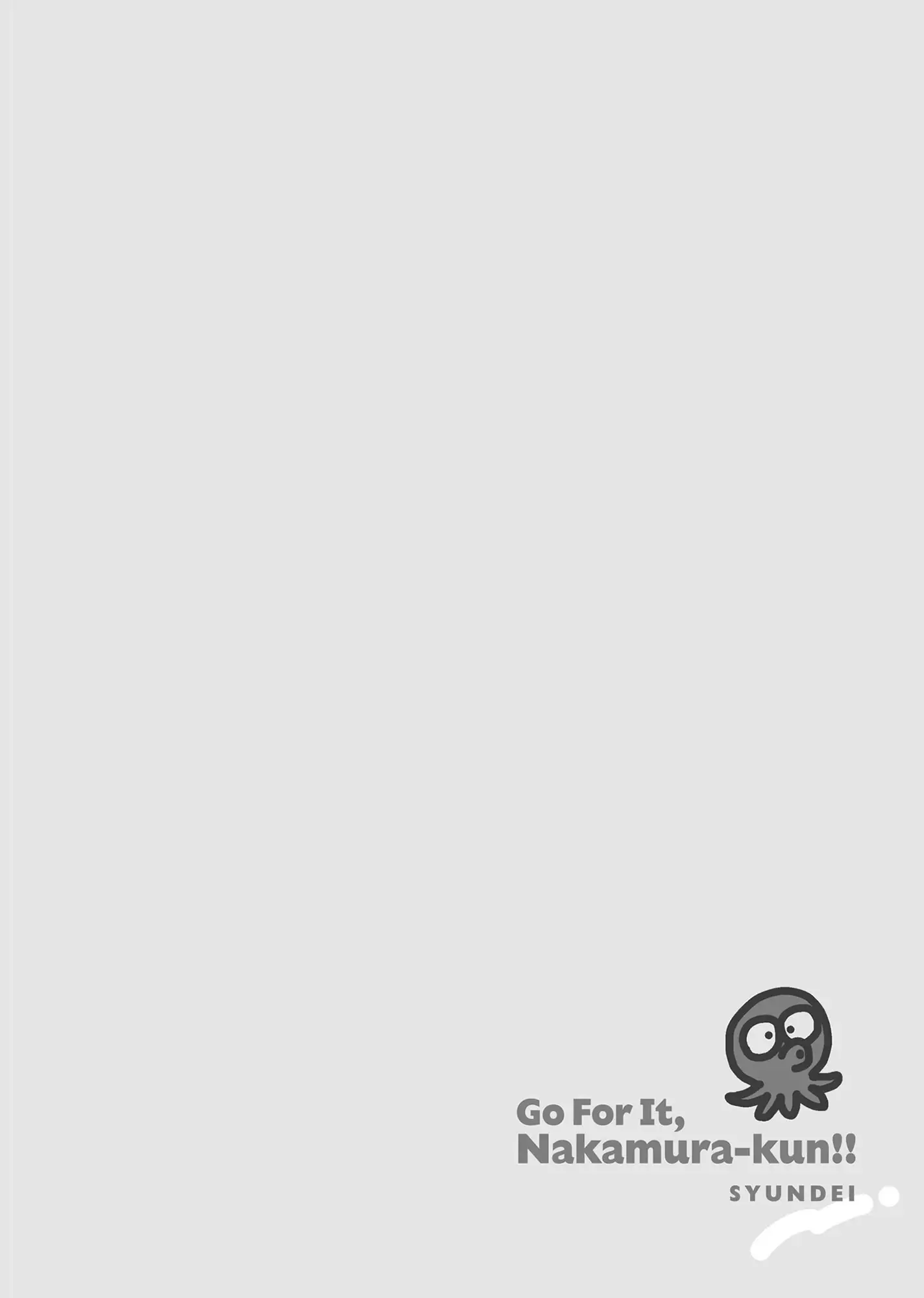 Read Go For It, Nakamura! ENGLISH Manga Online