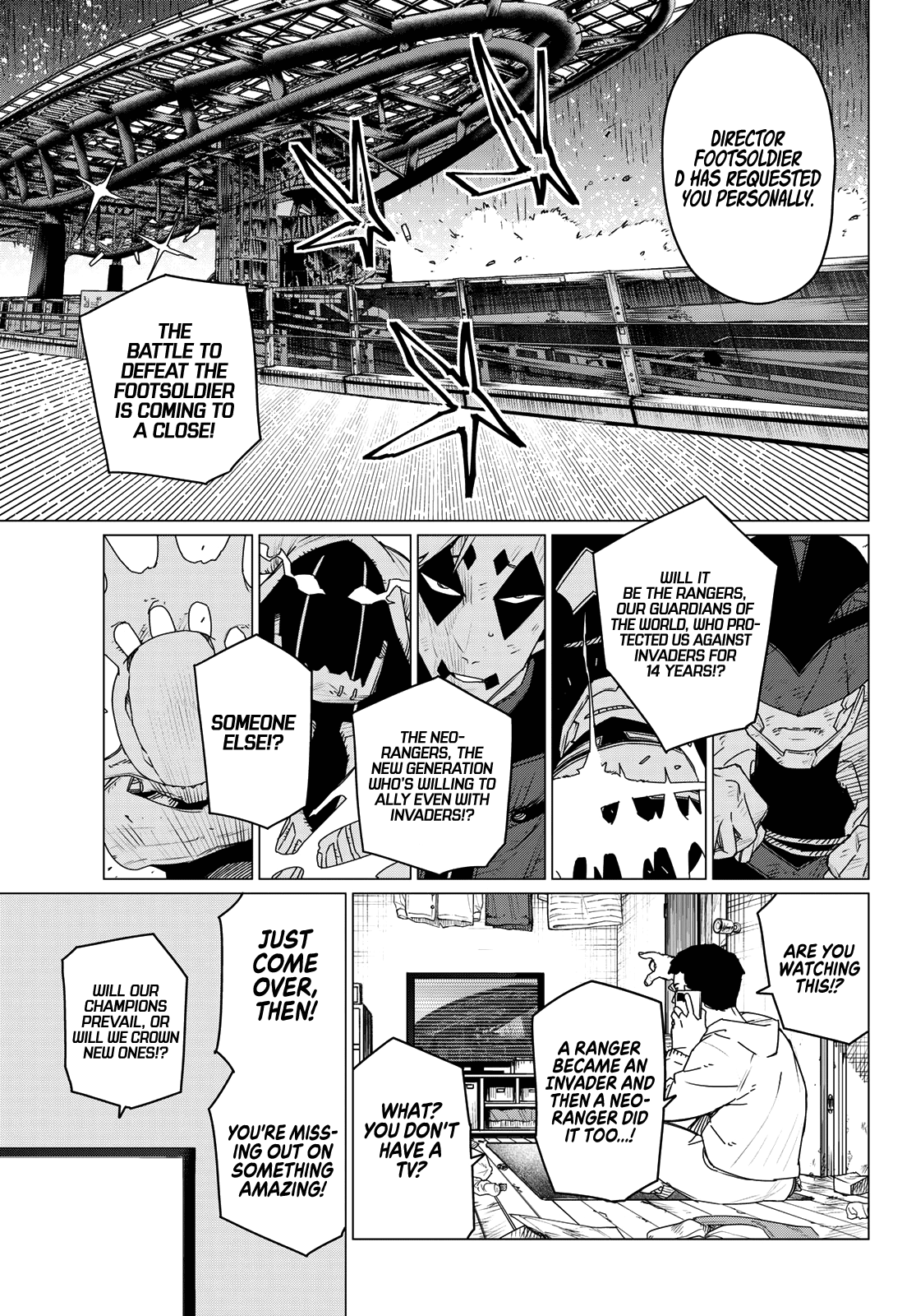 Read Go! Go! Loser Ranger! ENGLISH Manga Online