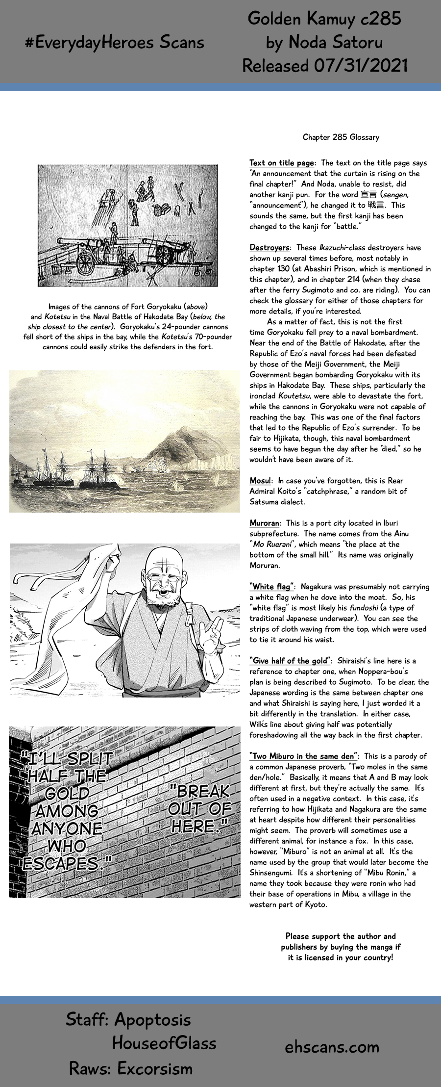 Read Golden Kamuy ENGLISH Manga Online