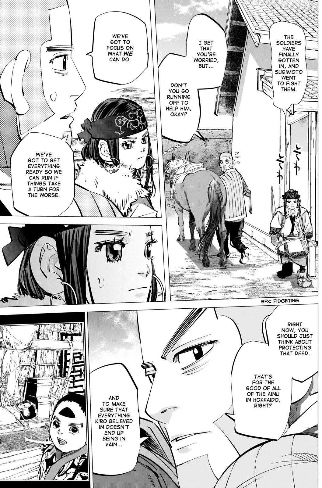 Read Golden Kamuy ENGLISH Manga Online
