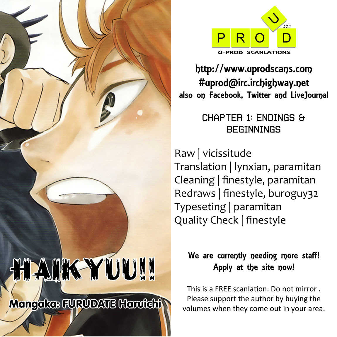 Read Haikyu!! ENGLISH Manga Online