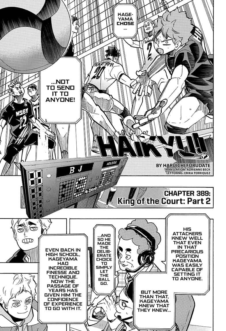 Read Haikyu!! ENGLISH Manga Online