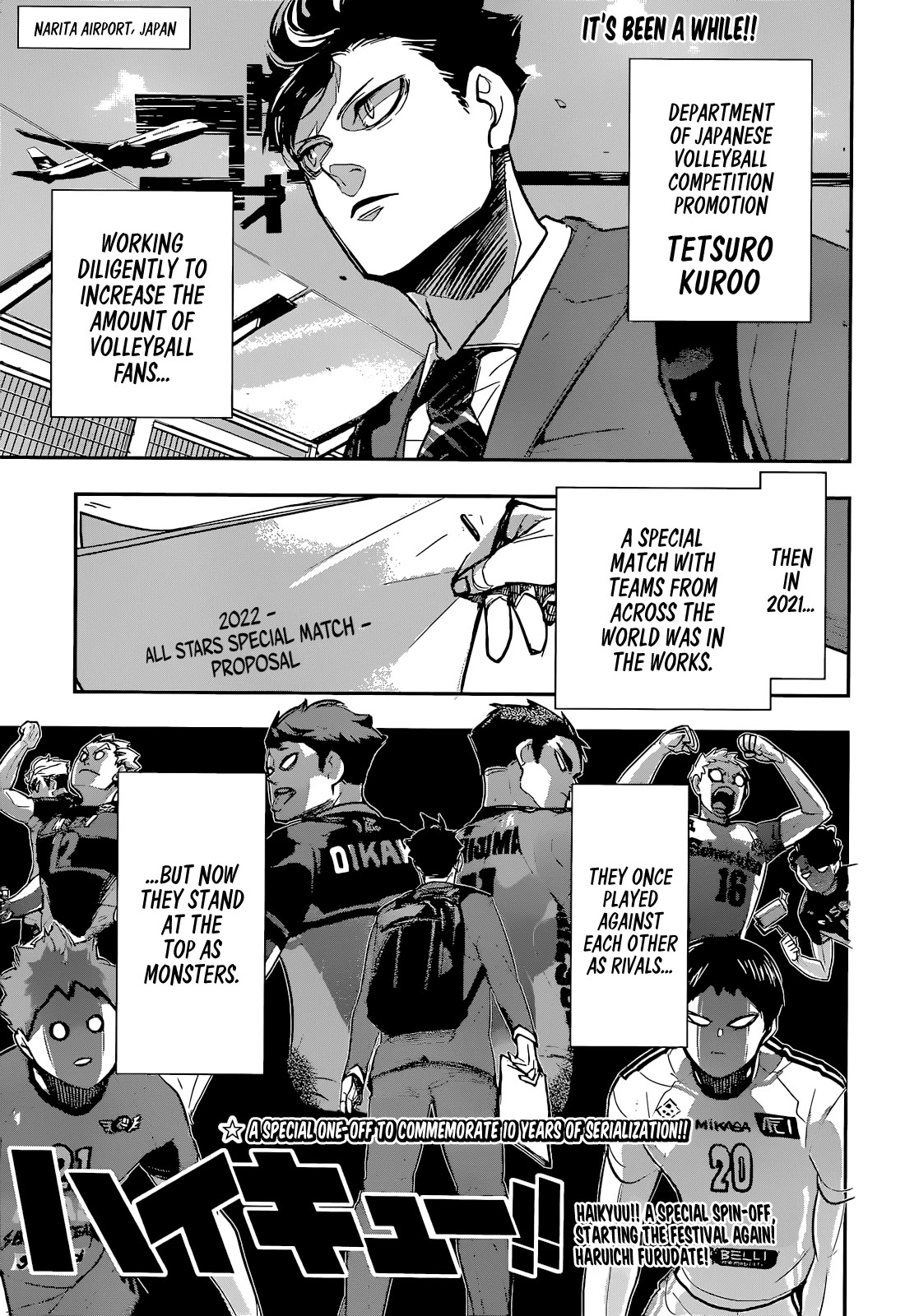 Read Haikyu!! ENGLISH Manga Online