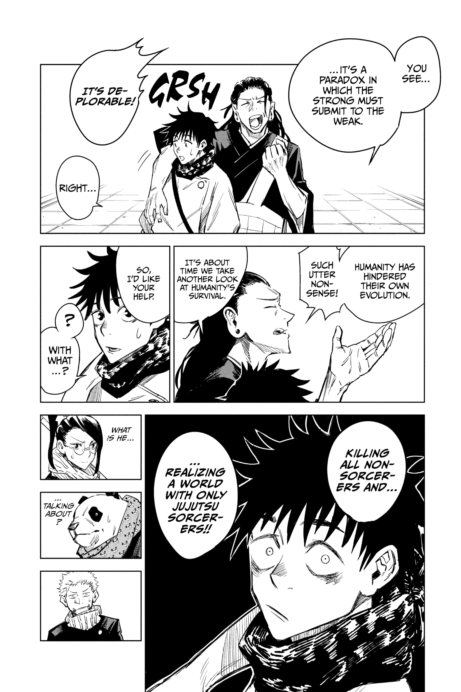 Read Jujutsu Kaisen ENGLISH Manga Online