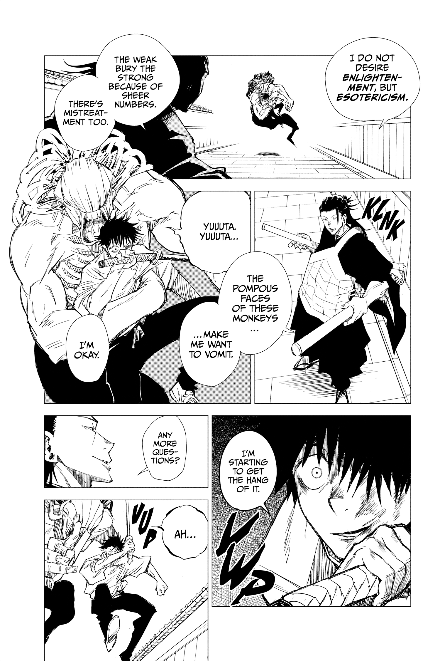 Read Jujutsu Kaisen ENGLISH Manga Online