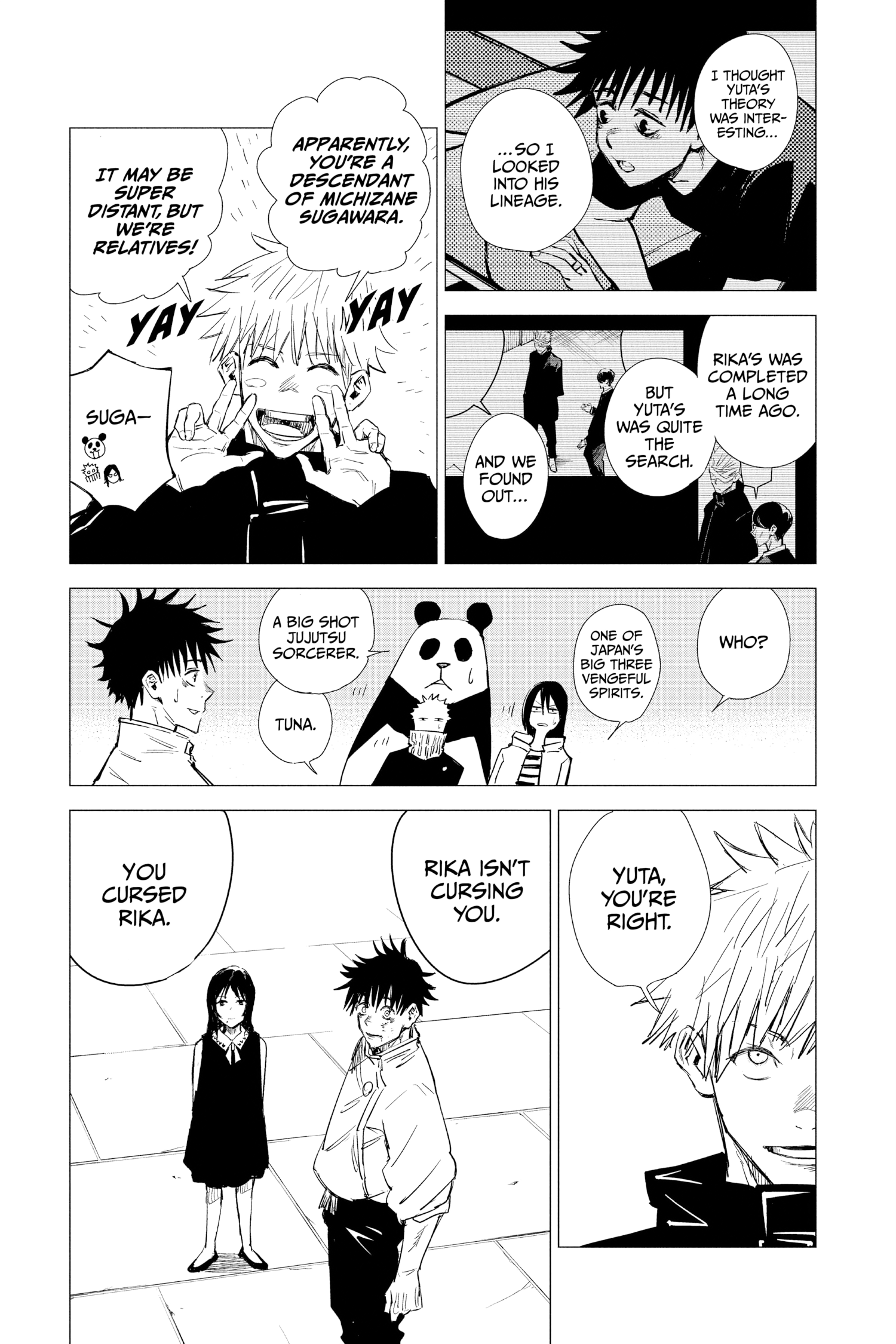 Read Jujutsu Kaisen ENGLISH Manga Online