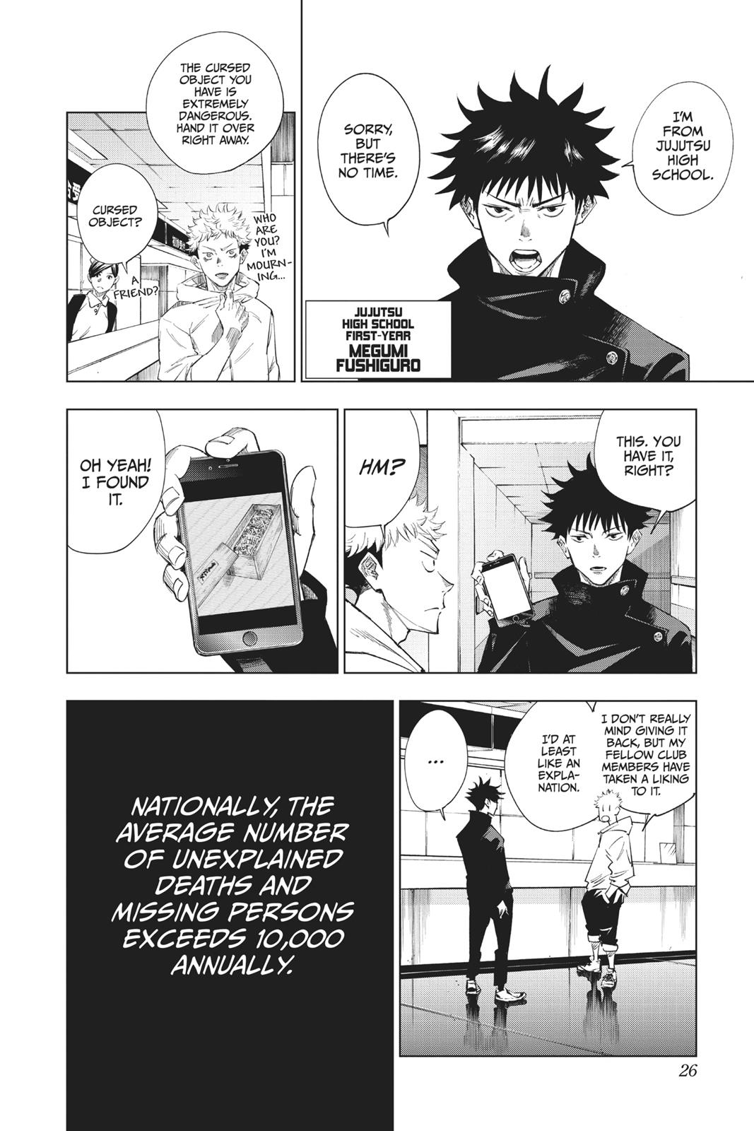 Read Jujutsu Kaisen ENGLISH Manga Online