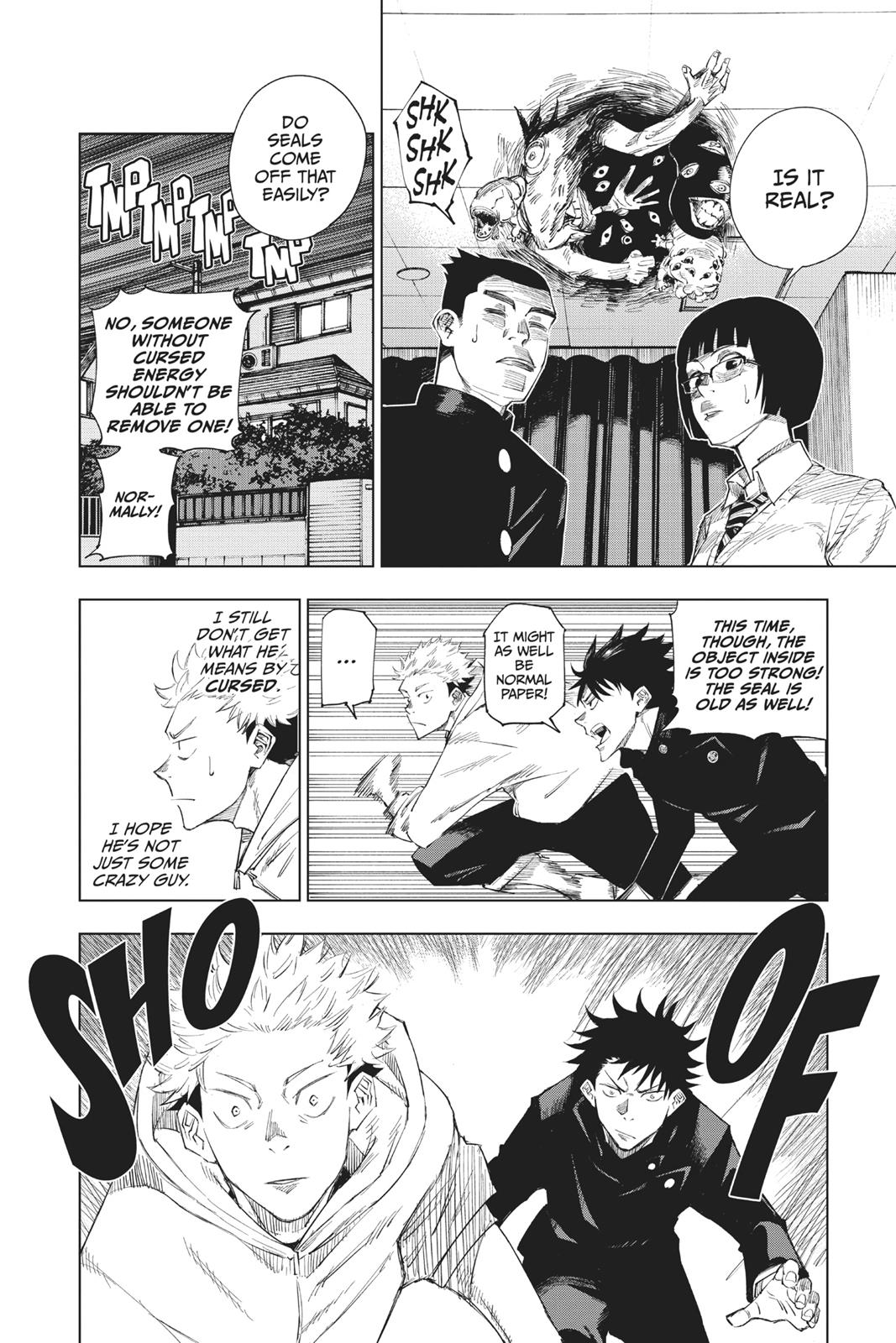 Read Jujutsu Kaisen ENGLISH Manga Online