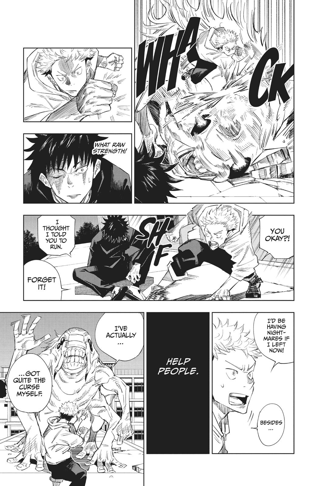 Read Jujutsu Kaisen ENGLISH Manga Online