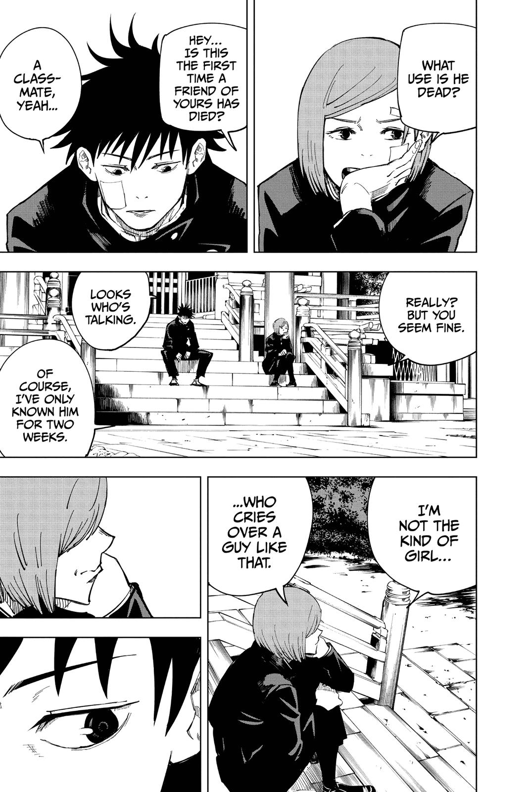 Read Jujutsu Kaisen ENGLISH Manga Online