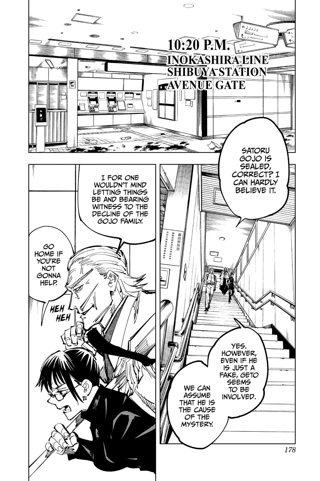 Read Jujutsu Kaisen ENGLISH Manga Online