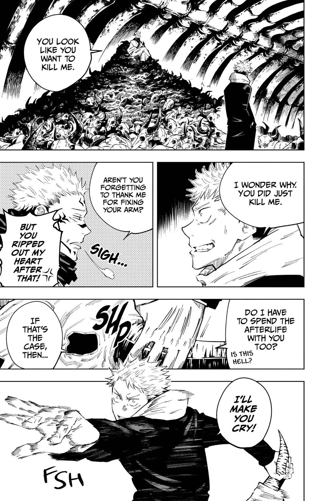 Read Jujutsu Kaisen ENGLISH Manga Online