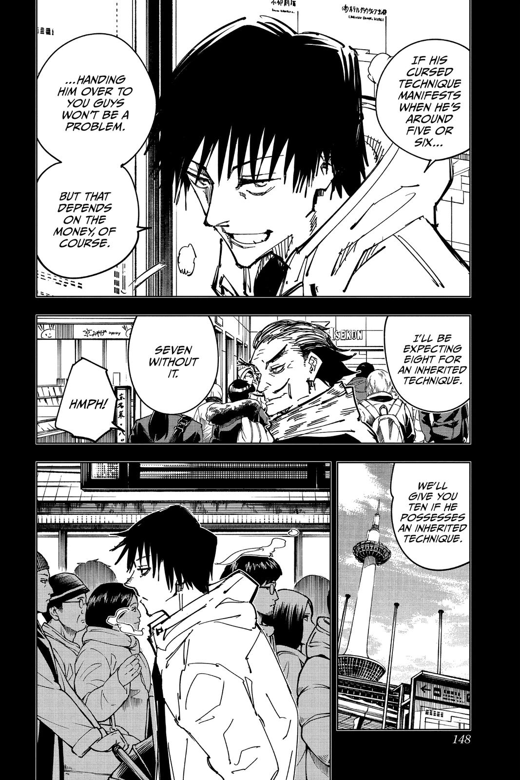 Read Jujutsu Kaisen ENGLISH Manga Online