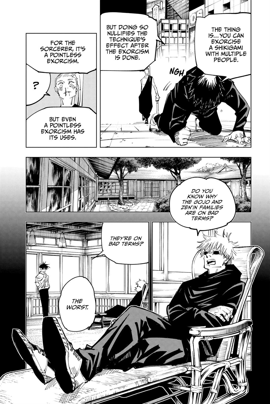 Read Jujutsu Kaisen ENGLISH Manga Online