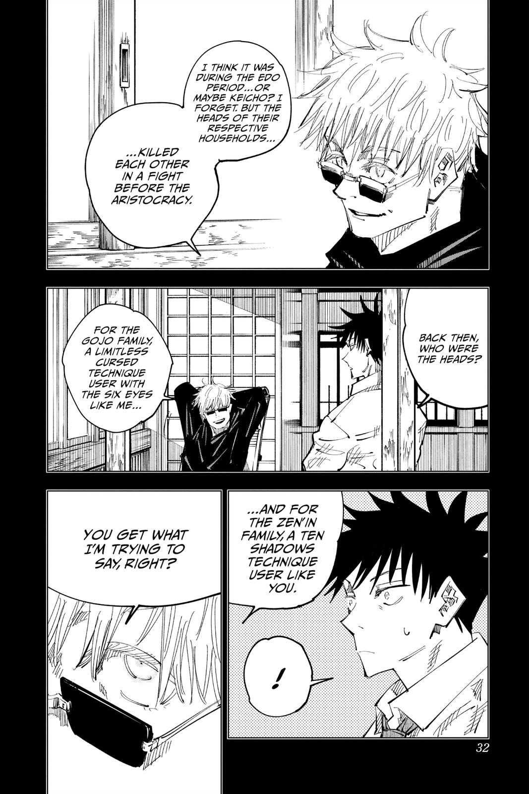 Read Jujutsu Kaisen ENGLISH Manga Online