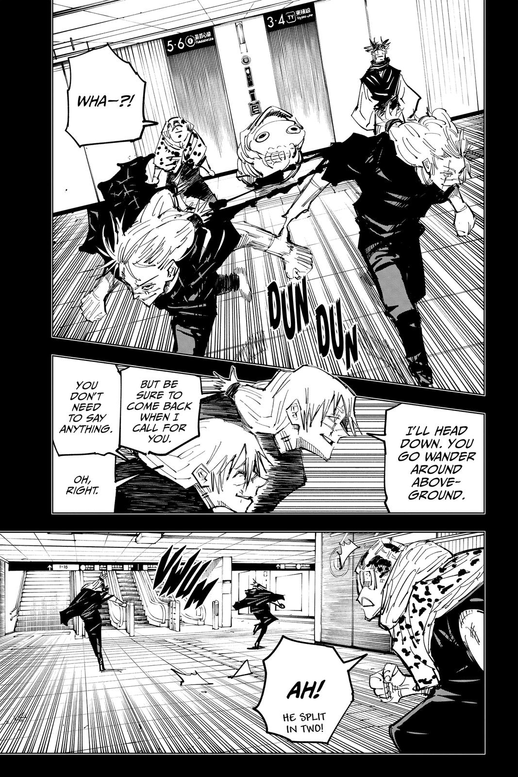 Read Jujutsu Kaisen ENGLISH Manga Online