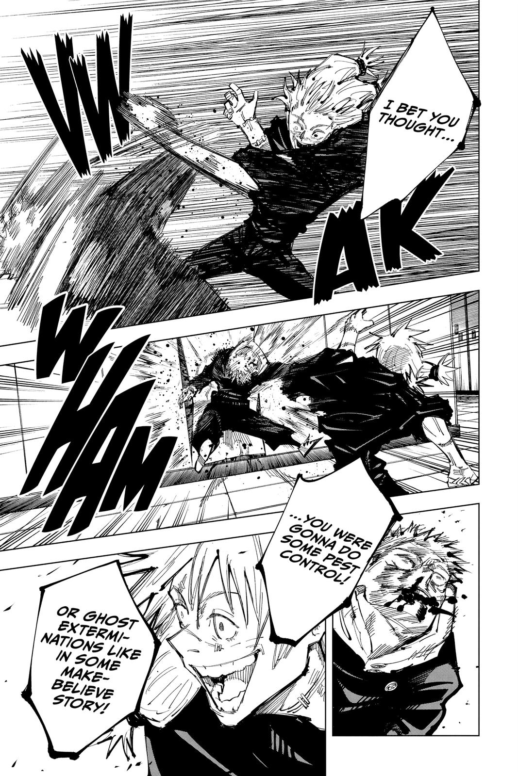 Read Jujutsu Kaisen ENGLISH Manga Online